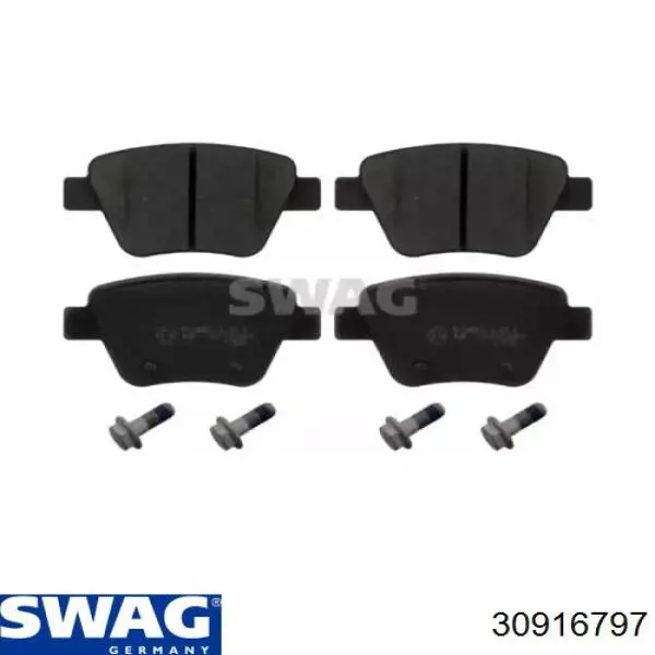 Pastillas de freno traseras Volkswagen Jetta 6 162, 163, AV3, AV2, AY2, AY3