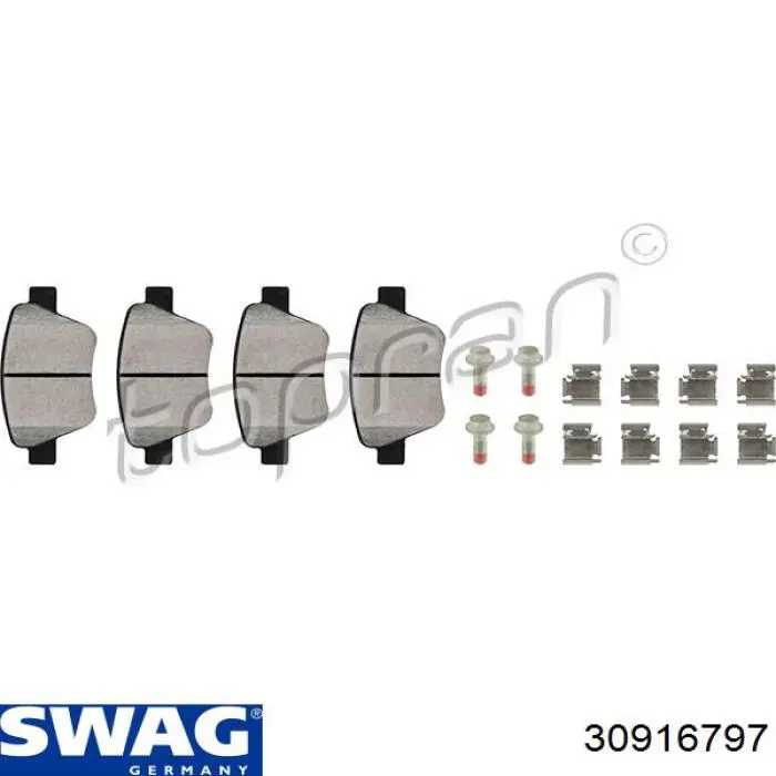 Pastillas de freno traseras Volkswagen Jetta 6 162, 163, AV3, AV2, AY2, AY3