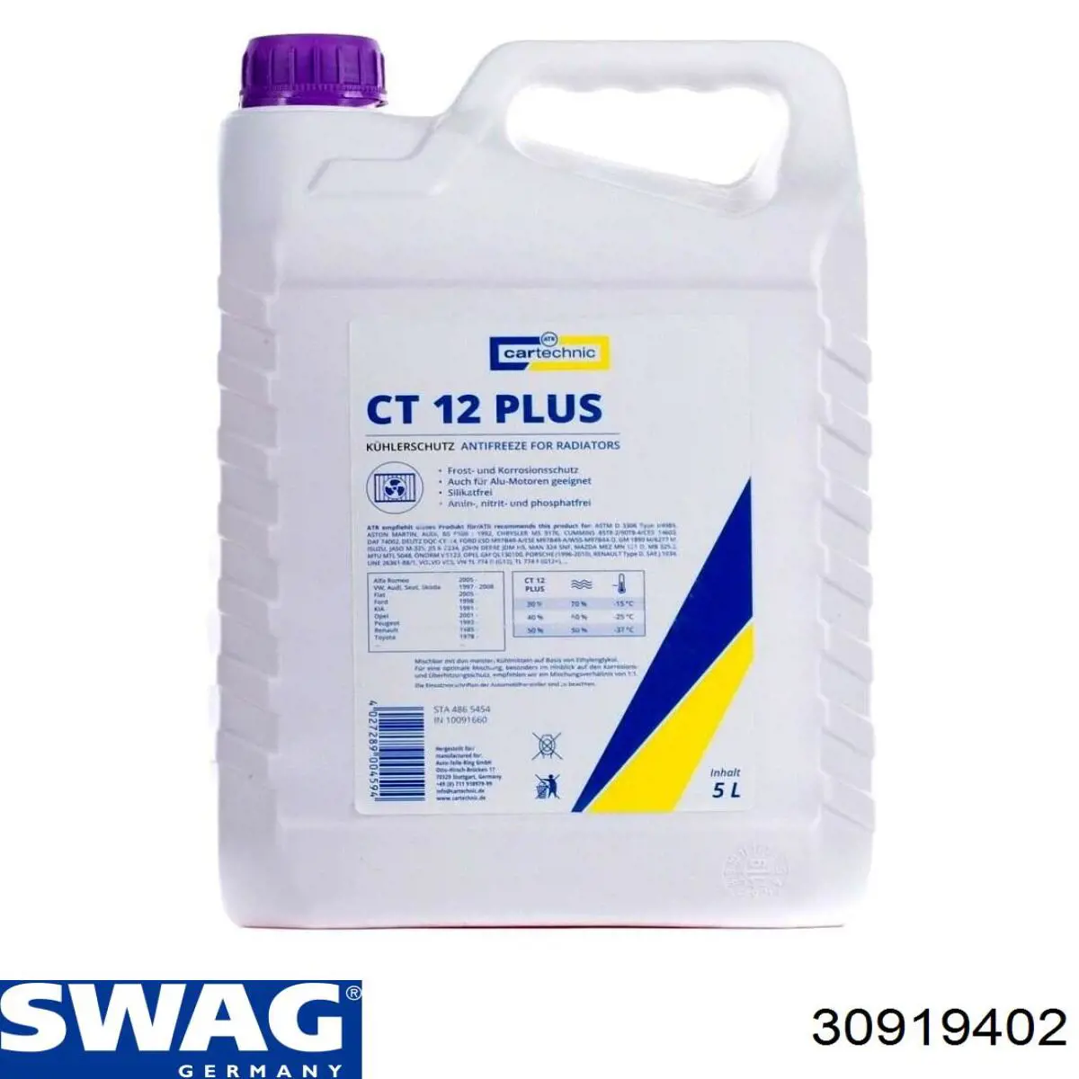Liquido refrigerante 30919402 Swag