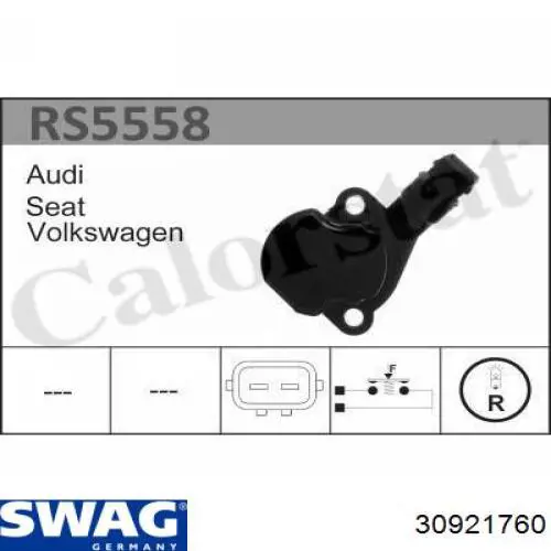 30921760 Swag sensor de marcha atrás