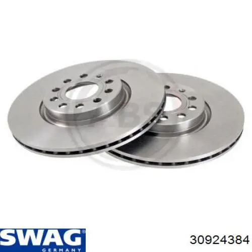 Disco de freno 30924384 Swag