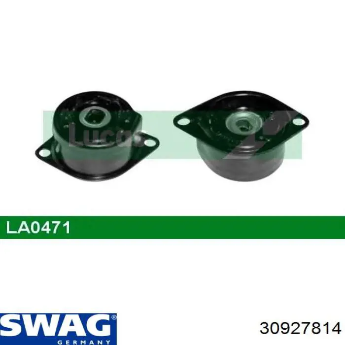 Tensor de la correa trapecial poli v para Volkswagen Transporter  (70E, 70L, 70M, 7DE, 7DL, 7DM)