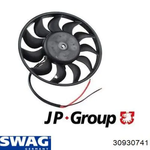 30930741 Swag ventilador (rodete +motor refrigeración del motor con electromotor derecho)