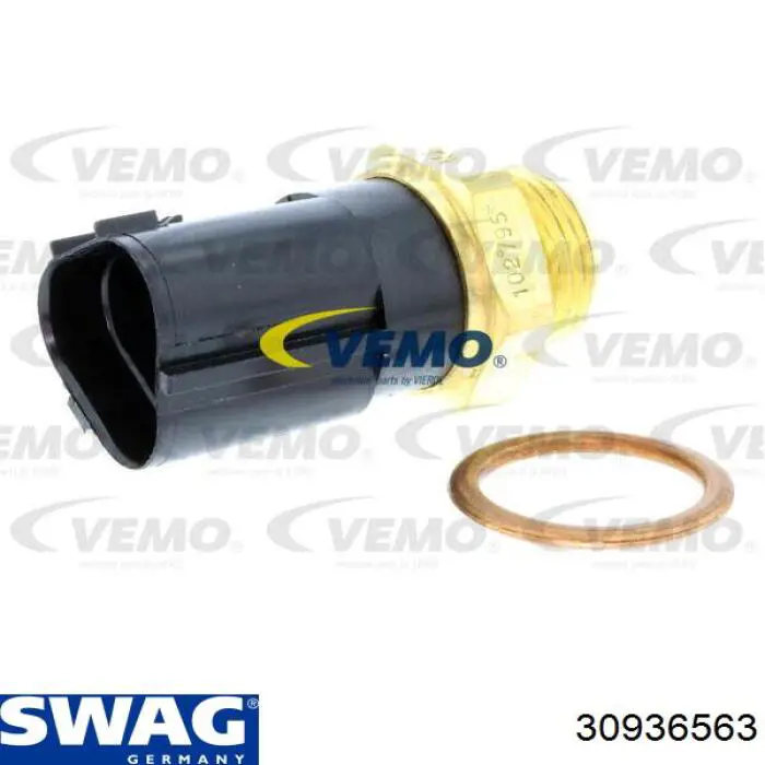 30936563 Swag sensor, temperatura del refrigerante (encendido el ventilador del radiador)
