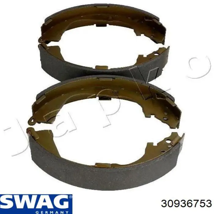 Zapatas de freno 30936753 Swag