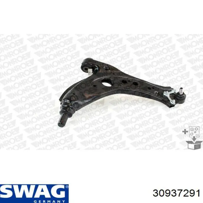 Brazo inferior izquierdo de la suspensión delantera Swag 30937291 precio, desde 66,09 EUR