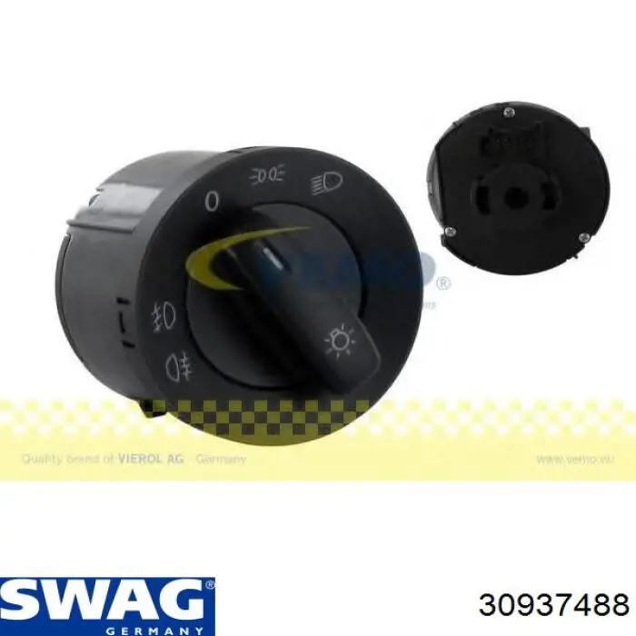 Comprar 30937488 Swag Interruptor de luces en el tablero