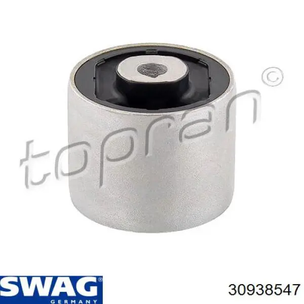Silentblock del brazo de suspensión 30938547 Swag