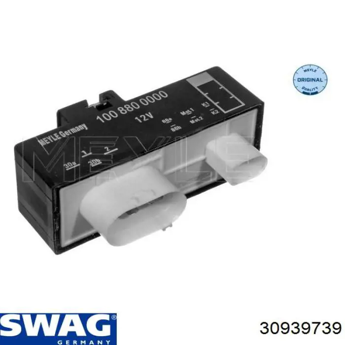 30939739 Swag control de velocidad de el ventilador de enfriamiento (unidad de control)