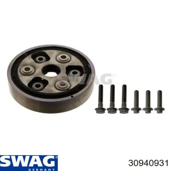 Acoplamiento elástico trasero del cardán Swag 30940931 precio, desde 176,93 EUR