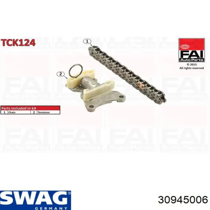 30945006 Swag kit de cadenas de distribución