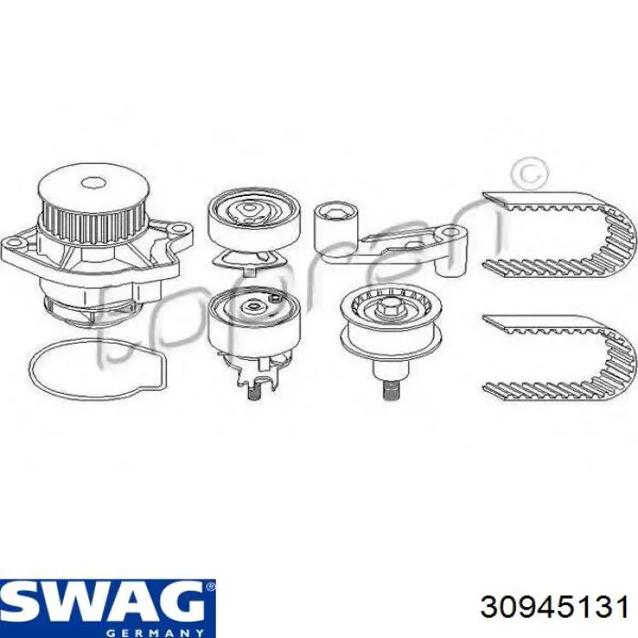 30945131 Swag kit correa de distribución