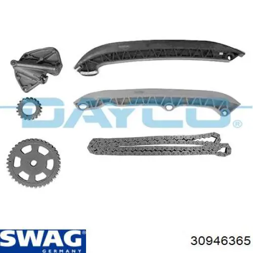 Kit de cadena de distribución Swag 30946365 precio, desde 169,04 EUR