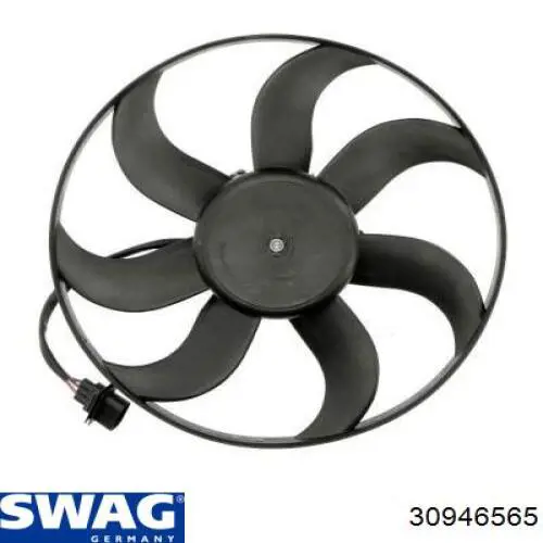 30946565 Swag ventilador (rodete +motor refrigeración del motor con electromotor completo)