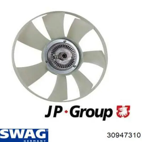 30 94 7310 Swag ventilador (rodete +motor refrigeración del motor con electromotor completo)