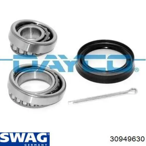 Tuerca del cubo de la rueda delantera WHT000300 VAG