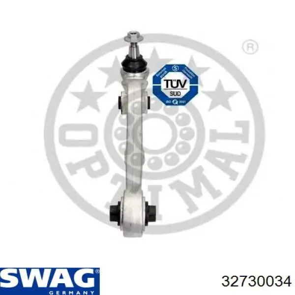 Brazo inferior izquierdo/derecho de suspensión delantera Swag 32730034