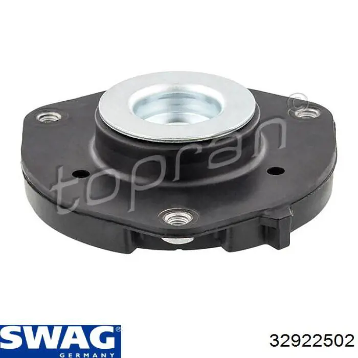 Soporte del amortiguador delantero Swag 32922502