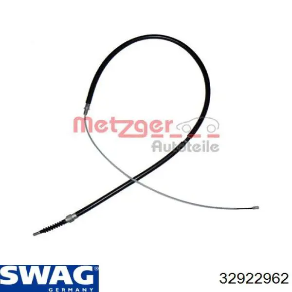 Cable de freno de mano trasero derecho/izquierdo Swag 32922962 precio, desde 9,69 EUR