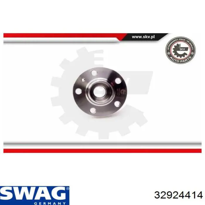 Cubo de rueda delantero Seat Ibiza 5 KJ1, KJG