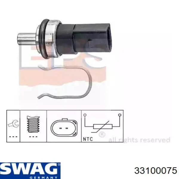 5S1024 Ultra Power sensor, temperatura del aire de admisión