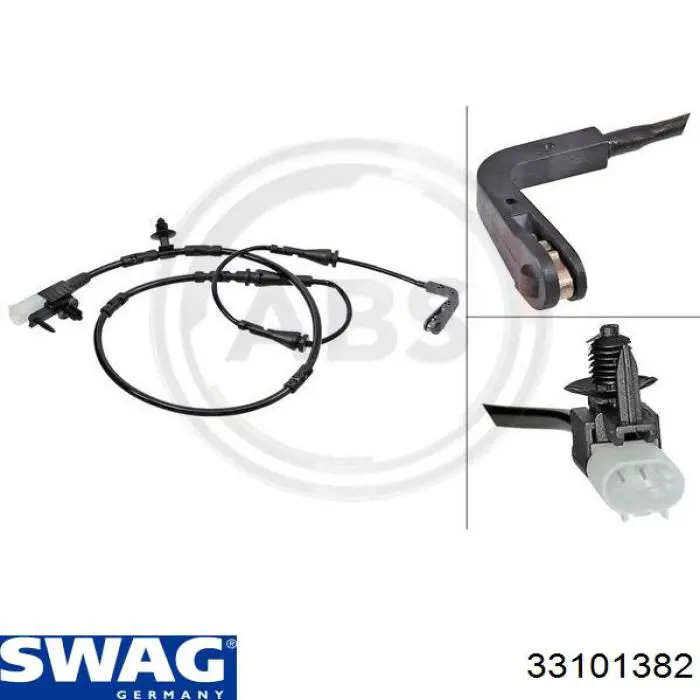 Comprar 882138 Triclo Sensor de desgaste de pastillas de freno trasero