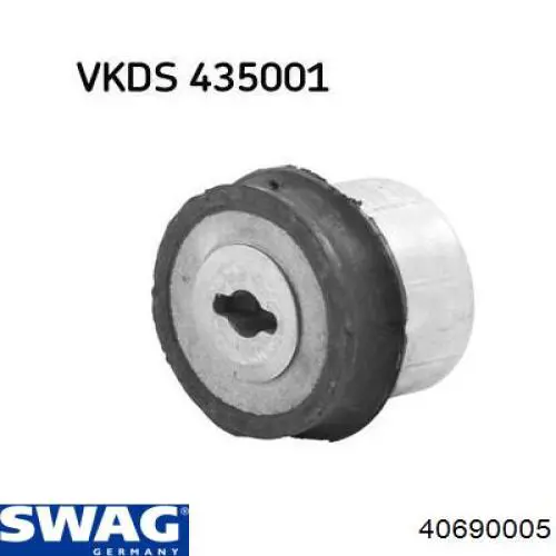 Buje delantero del brazo longitudinal trasero Swag 40690005 precio, desde 12,86 EUR