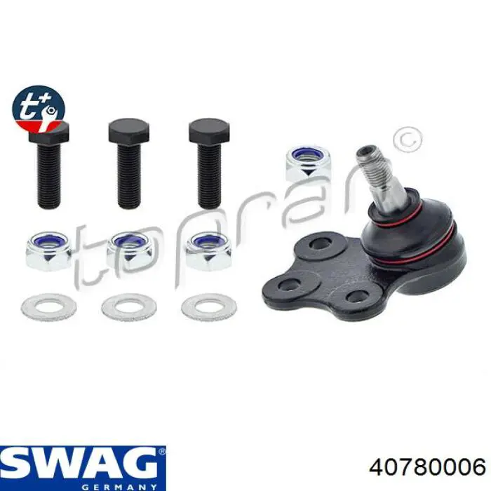 Rótula inferior de suspensión Swag 40780006