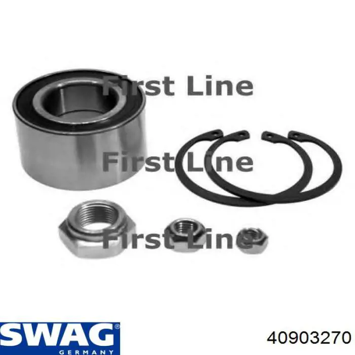 Comprar 40903270 Swag Cojinete de rueda delantero