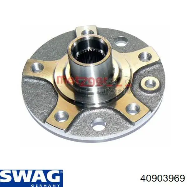 40903969 Swag cubo de rueda delantero