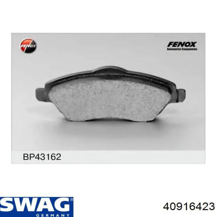 Pastillas de freno delanteras Opel Corsa F08, F68