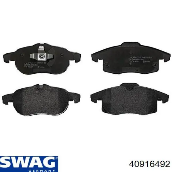 Pastillas de freno delanteras Opel Vectra