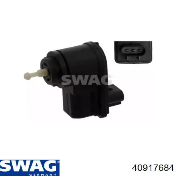 Motor regulador de faros 40917684 Swag