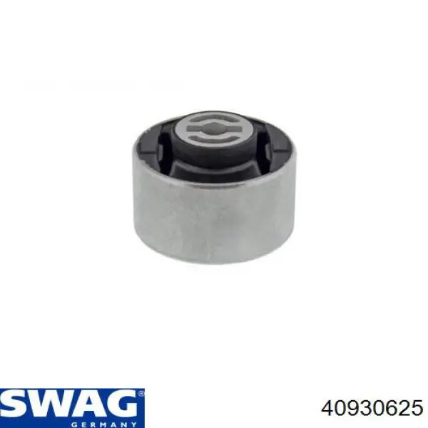 Buje delantero del brazo longitudinal trasero 40930625 Swag