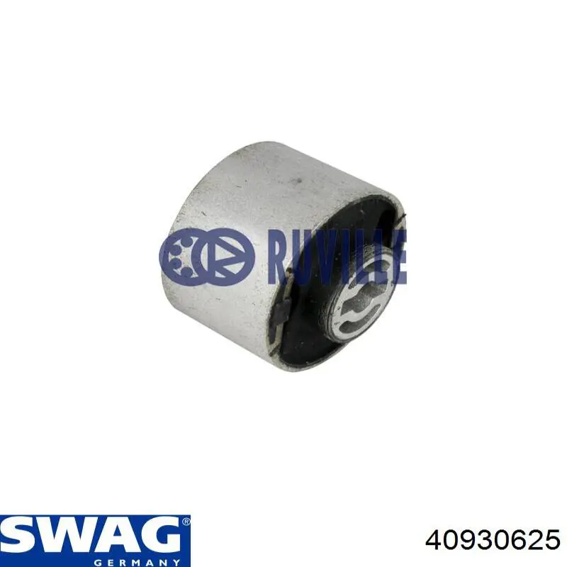 Buje delantero del brazo longitudinal trasero Swag 40930625