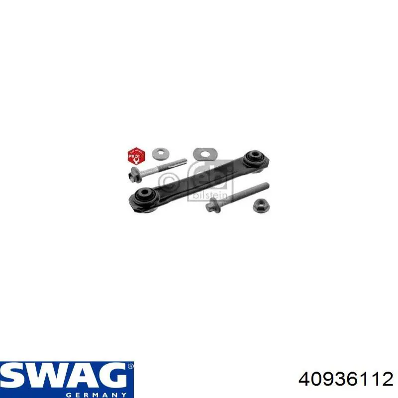 Brazo transversal de suspensión trasera Swag 40936112 precio, desde 36,30 EUR