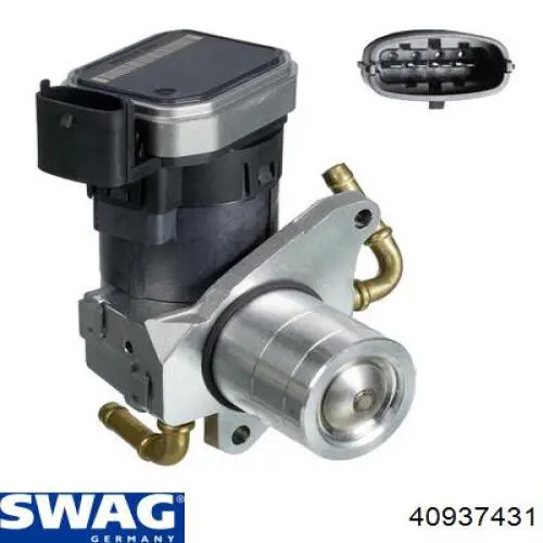 Válvula de solenoide de control de mariposa EGR 5851037 Opel