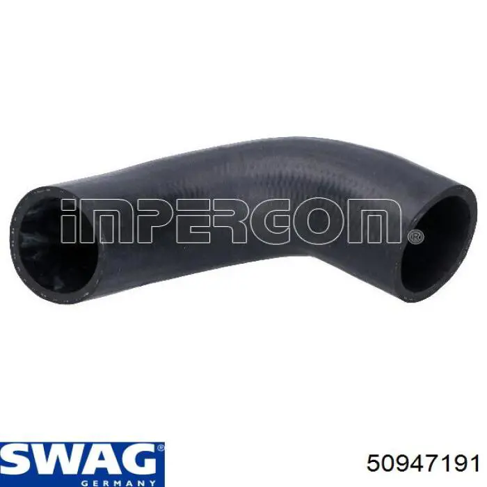 50947191 Swag tubo flexible de aire de sobrealimentación superior izquierdo