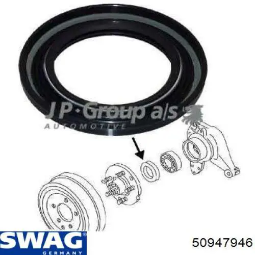 Correa de distribución Swag 50947946 precio, desde 50,02 EUR