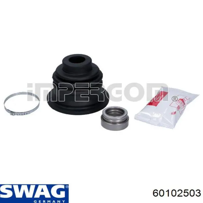 Fuelle, junta homocinética interna izquierda del semieje delantero Swag 60102503 precio, desde 26,05 EUR