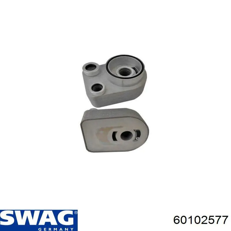 Radiador de aceite debajo del filtro 60102577 Swag