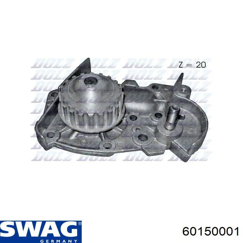 Comprar 60150001 Swag Bomba de agua para motor