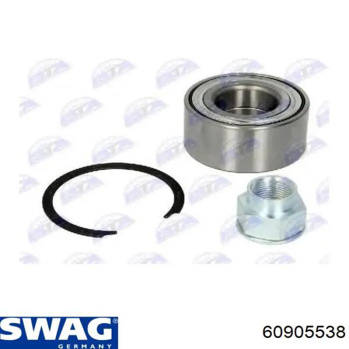 Cojinete de cubo delantero Swag 60905538 precio, desde 18,59 EUR