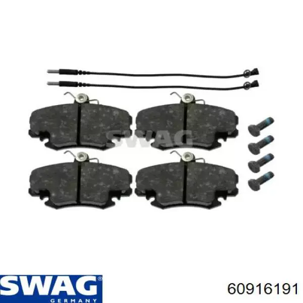 Pastillas de freno delanteras Peugeot 205 2 20A, C