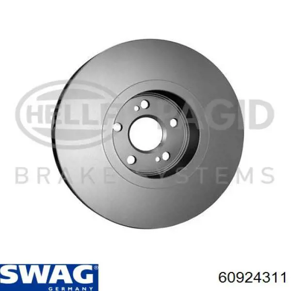 Freno de disco delantero Renault Espace 4 JK0