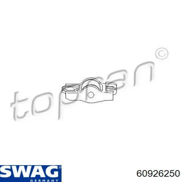 Palanca oscilante, distribución del motor Skoda Fabia 2 5J2, 542, 572, 582