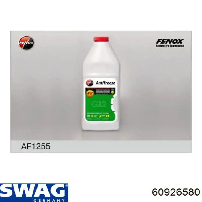 Líquido anticongelante Swag ANTIFREEZE -30°C 1.5L (60926580)