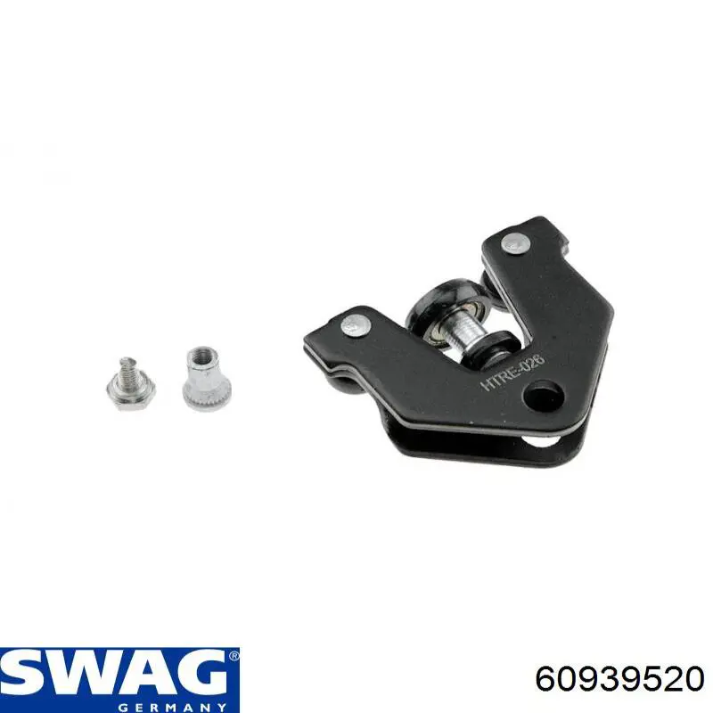 60939520 Swag Rodillo central derecho de puerta corrediza