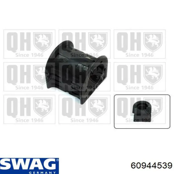 Comprar 07280 Metalcaucho Buje de barra estabilizadora trasera