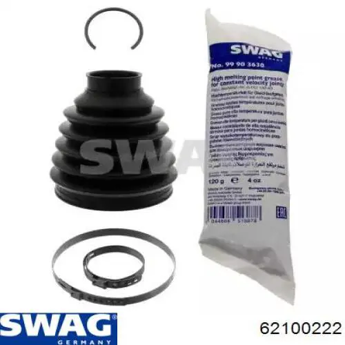 62100222 Swag Fuelle transmisión delantero exterior